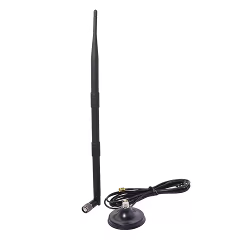 Superbat 9dbi 850-960/1710-2170MHz 3G/UMTS/GPRS/GSM Magnetic Antenna RG174 Cable 2.5M for Broadband 