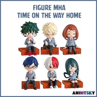 Blind Box model My Hero Academia sitting Time on the way home - Genuine MHA Figure