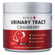 Mga Chewable ng Dog Cranberry Kalusugan ng Urinary Tract ng Aso Suporta sa Pantog UTI ng Aso Mga Bat
