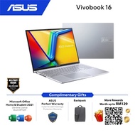 Asus VivoBook M1605Y-AMB075WS/AMB076WS Laptop | AMD Ryzen 5-7530U | 8GB RAM 512GB SSD | 16.0"WUXGA |