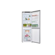 LG 11.8 cu. ft. 2-Door Bottom Freezer Platinum Silver FINISH Refrigerator with Smart Inverter Compre