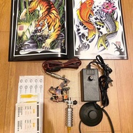 Set of 1 tattoo machine comes with Catolo tattoo model with good tattoo ink
