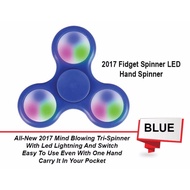 2017 Fidget Spinner LED Hand Spinner (BLUE)017 Fidget Spinner LED Hand Spinner (BLUE)