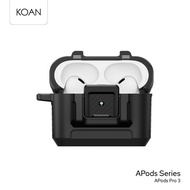 SPIGEN เคสกันกระแทก Lock Fit Case ใช้สำหรับ AirPods Pro 3 - Matte Black