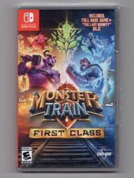 【缺貨】全新 NS Switch Monster Train 怪物列車 美版 支援中文 全球限量發行