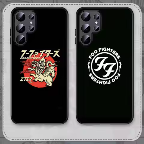 F-Foo F-Fighters Band Phone Case For Samsung S 24 fe 25 Ultra plus 20 lite 21 30 22 23 24 22 Ultra 5