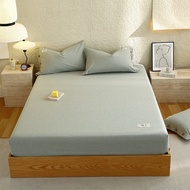 Dansunreve 100% Cotton Bedsheet 800TC Fittedsheet Height 40cm 15inch Mattress Protectors Bedsheet Qu