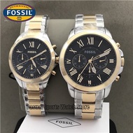 newFossil Couple Watch Pawnable Original Waterproof Stainless Fossil Watch For Women Sale Original P