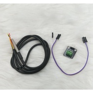 Temperature Sensor DS18B20 IC, Module, Waterproof Probe - 18B20