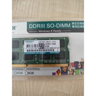 Kingmax DDR3 1333MHz Laptop RAM (4GB)