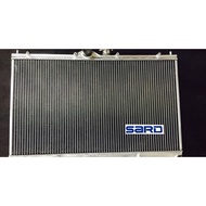 35861 CK  - Sard aluminum radiator Evo 456 Evo 4 Evo 5 Evo 6 Waja Neo Gen2 swap 4g93 Mivec GSR CK terbalik double layer