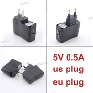 5V 0.5A 500mAh Micro USB Charger Universal 100V 240V AC to DC Power Supply Adapter Travel  SG6L1
