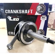 LEO CRANKSHAFT RACING JETROD JACKROD JET Y15ZR Y15 Y15Z 8MM 16MM 105L GRANSAP CRANK SHAFT GL THAI YA