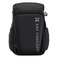 K&amp;F CONCEPT KF13.128V4 25LCamera Backpack Photography Storager Bag Side Open Available for 15.6in Laptop with Trolley Strap Rain Cover &amp; Flexible Dividers Compatible with 16in MacBook Pro/Canon/Nikon/Sony/Digital SLR Camera/Lens/Tripod/Water Bottle