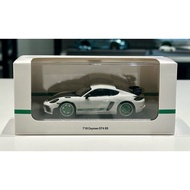 1/43 Porsche Dealer Edition 718 Cayman GT4 RS Tribute White/Green