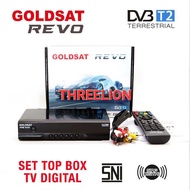 Set Top Box TV Digital GOLDSAT REVO DVB-T2 terrestrial - STB