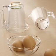 [LV] Anti-slip Bottom Measuring Cup Measuring Cup with 4 Measurement Unit Scale 1000ml Plastic Measuring Cup Stackable Anti-slip Bottom Clear Jug Kitchen Tools