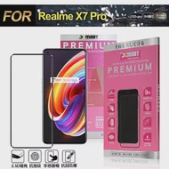 Xmart 超透滿版 2.5D 鋼化玻璃貼 for Realme X7 Pro 使用-黑色