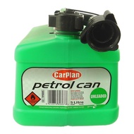 Carplan卡派爾 攜帶式塑膠汽油桶5L(綠)
