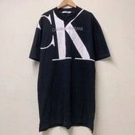 全新 Calvin Klein CK 黑色LOGO休閒連身洋裝