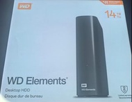 全新 Western Digital WD Elements Desktop HDD 14TB 桌上型儲存裝置