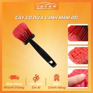 RED Bristle Brush, Car Wash Brush, Tire Wash, Wheel Wash, Lazang Wash, Engine Compartment Wash for C