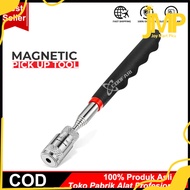 JMP - Telescopic Magnet Pick Up Tool with LED Light SMALL IRON OBJECT NUT BOLT Tool PICK UP STICK