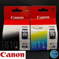ตลับหมึก canon 810/811 ของแท้ จากศูนย์ Canon Thai พร้อมส่ง จัดส่งทุกวัน
