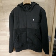 Polo Ralph Lauren RL 黑色 小馬 Hybrid 拼接 羽絨外套 鋪棉外套 連帽外套 男M