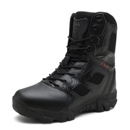 Men's boots Martin boots Training boots Army boots Special forces boots Breathable Large size Sticky Combat boots