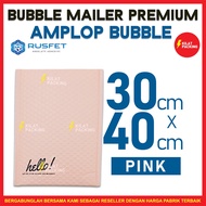BUBBLE ENVELOPE 30CM X 40CM - BUBBLE MAILER - BUBBLE PACKING HELLO PREMIUM NUDE PINK