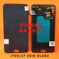 LCD SAMSUNG J720/J7 DUO/J7 2018 FULLSET TOUCHSCREEN OLED
