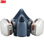 3M 7501 7502 7503หน้ากากกันสารเคมี ไซส์M ขนาดกลาง หน้ากากกันฝุ่นครึ่งหน้า ป้องกันไวรัส เครื่องช่วยหา