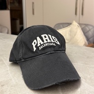 義大利製🇮🇹 Balenciaga 巴黎世家 洗舊 老帽 Paris 巴黎