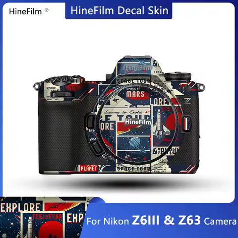 Hinefilm Skin for Nikon Z6 III Camera Skin Z6III Sticker NikonZ6III Camera Protective Cover Film Z63