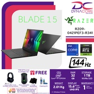 Razer Blade 15 Advanced Model RZ09-0421PEF3-R341 Gaming Laptop (CH8NT/ 15.6" 144Hz UHD 4K / 12th Gen i9-12900H/ RTX™ 3080 Ti 16GB VRAM/ 32GB DDR5 RAM/ 1TB PCIe Gen4 SDD + Open M.2 Slot/ 2.08kg/ Win 11 Home)