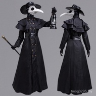 Crow Steam Punk Plague Doctor Costume - Medieval Style Halloween Adult