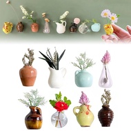 Style Mini Ceramic Small Vase Refrigerator Sticker Magnet Personality Creative Chinese Style 3d Thre