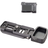 WEPOTO A6400 Grip Quick mounting plate promote Traction protect camera no suffer abrasion for Sony A