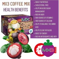 MX3 Coffee Mix with Mangosteen - Low Acid Coffee Mix 10 Sachets