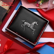 [Freeship + Voucher 8%]Ví Da Nam Bóp Đựng TiỀN Nam Cao Cấp Hàng Hiệu POLO MEISDO Full Hộp Làm Quà Bi