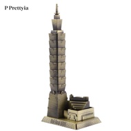 [P Prettyia] Taipei 101  Building Architecture Model Of Taiwan Home Office Desk Ornament
