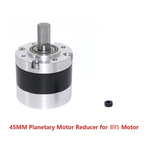 45MM Planetary Motor Reducer High Precision Gearbox Full Metal Transmission Large Torque can be equi
