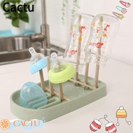 CACTU Bottle Drying Rack, Bottle Accessories Pacifier Organizer Baby Feeding Bottle Drain Rack, High Quality Drainage Basket Wheat Straw Storage Drying Shelf