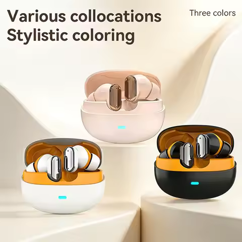 Y600-Wireless Bluetooth 5.4 Earphones TWS Hifi Sound Headphones Gaming Sports Music Earbuds Original