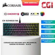 Corsair K65 RGB MINI 60% Mechanical Gaming Keyboard Cherry MX Red (CH-9194010-NA)