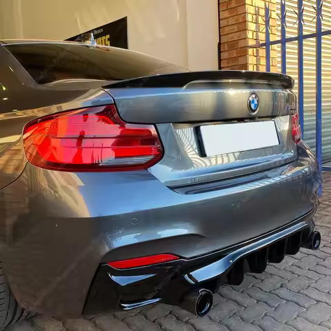 Performance Spoiler For Bmw F22 F87 2 Series 218i 220i 220d 228i M235i M240i M2 CS Bodykits Rear Tru