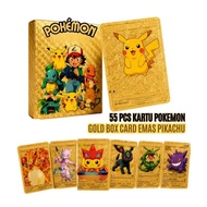 MS 888 pokemon gold hologram card game 55 pcs colored/ naruto/