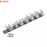 Compact 8 Piece Metric Crowfoot Wrench Set 38 Inch Drive 10 to 19mm Metric Sizes