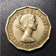 UK QE II 3 Pence 1962